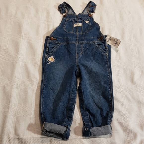 NWT Oshkosh jean overalls 24 months